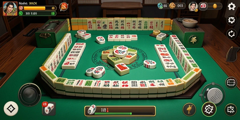 Tampilan gameplay seru dari 369ZK di Mahjong.