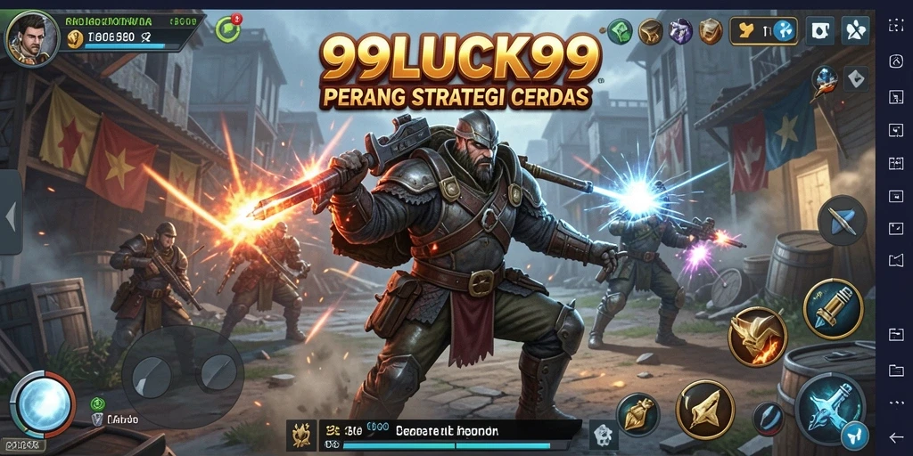 Tampilan gameplay <strong>99LUCK99</strong> yang menarik dengan berbagai strategi yang harus diterapkan.