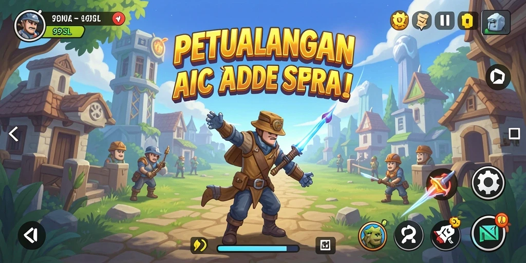Screenshot gameplay <strong>99SL</strong> menampilkan aksi seru dengan level menantang.