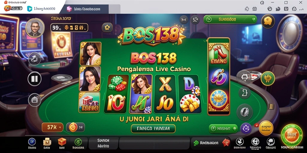 Tampilkan gameplay Live Casino yang mendebarkan dan interaktif.