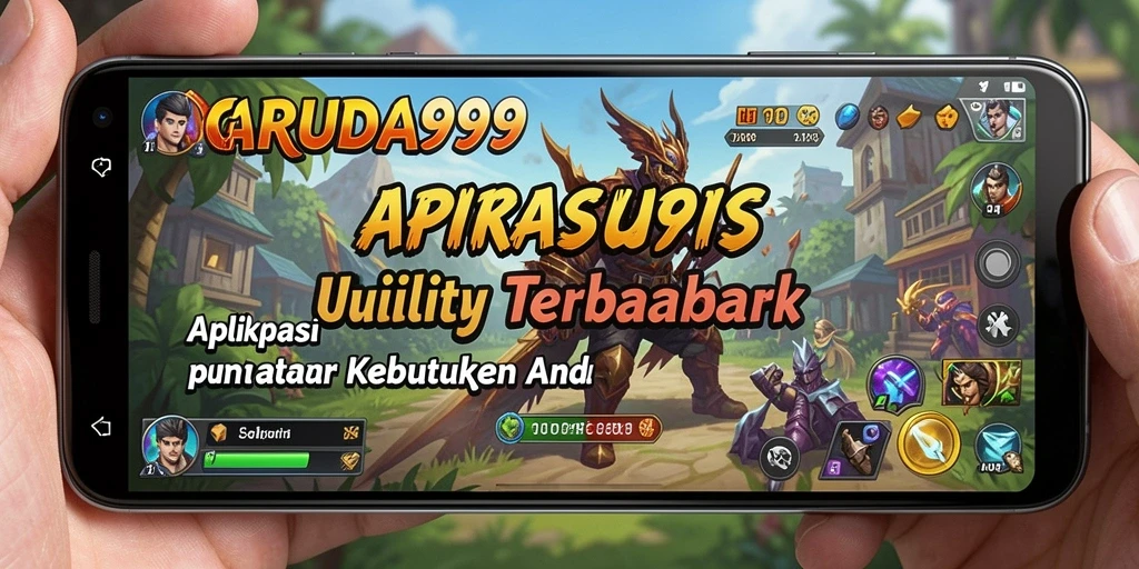 Screenshot utama GARUDA999 menampilkan antarmuka pengguna yang sederhana dan intuitif.