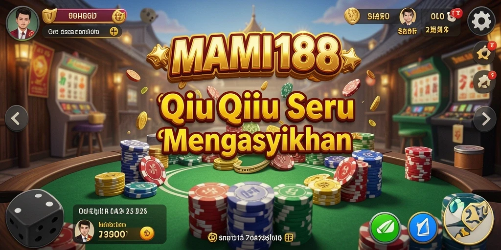 Screenshot gameplay MAMI188 dengan kartu QiuQiu yang menarik.