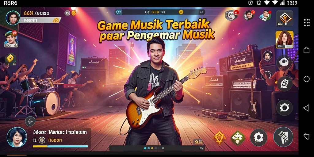 Tangkapan layar R6R6 menampilkan gameplay yang dinamis dan penuh warna.