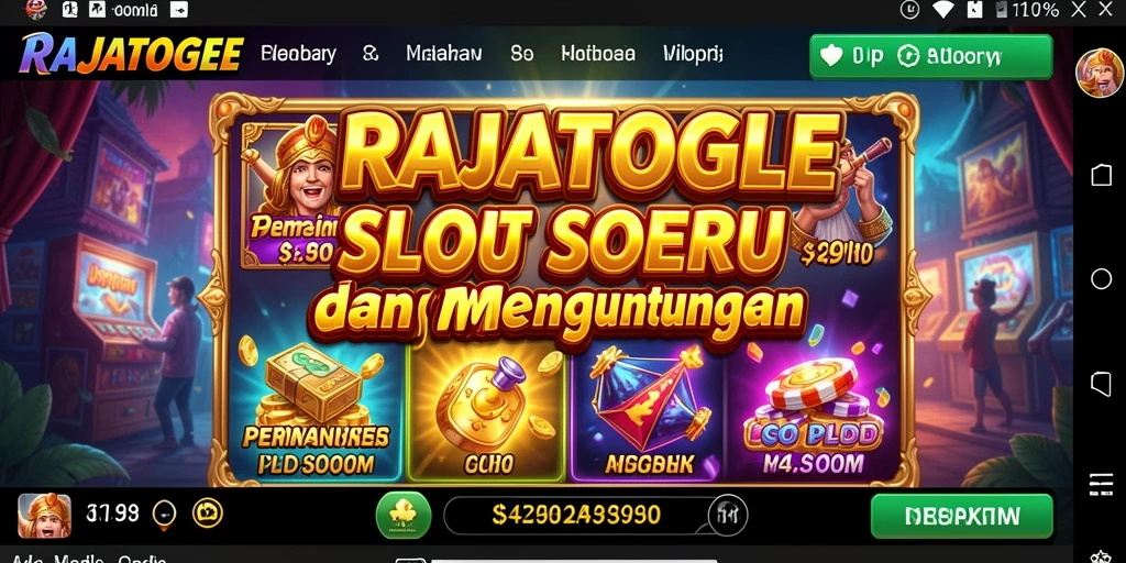 Screenshot gameplay RAJATOGEL yang menarik dan seru.