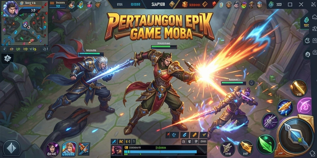 Tampilkan gameplay menarik dan pertarungan tim di SIAP108.